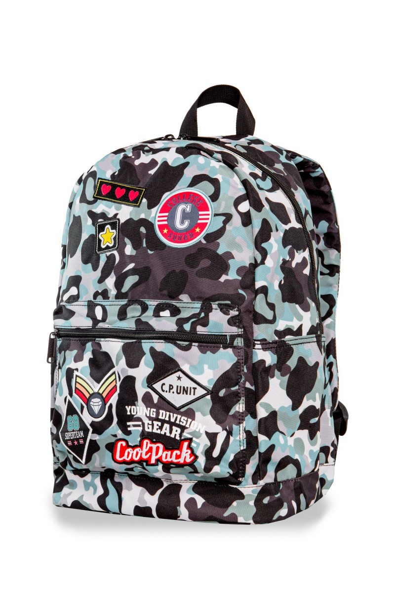 Plecak Cross Camo Blue Badges