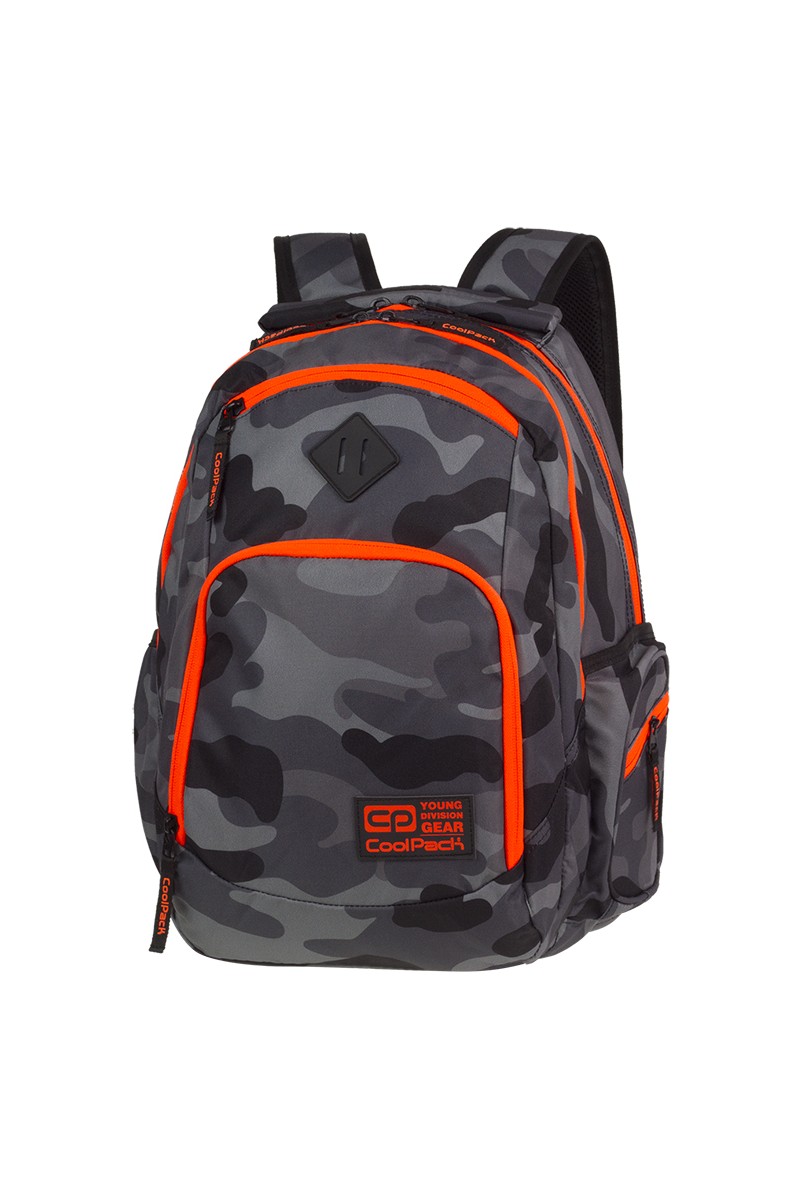 Plecak Break Camo Orange Neon